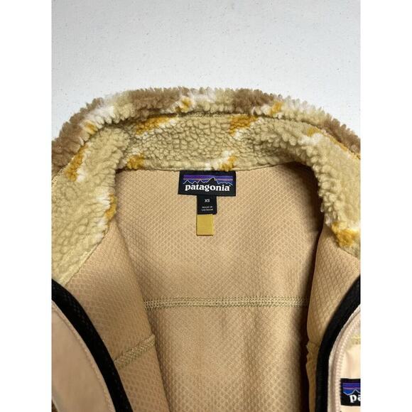 PATAGONIA Take Root Natural Classic Retro-X Fleece Vest Size XS - Picture 4 of 6